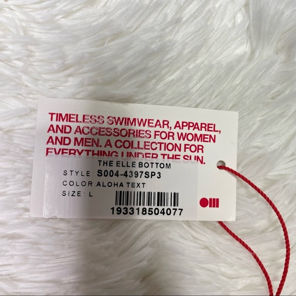 New Solid & Striped The Elle Bottom Floral Aloha - Picture 10 of 11